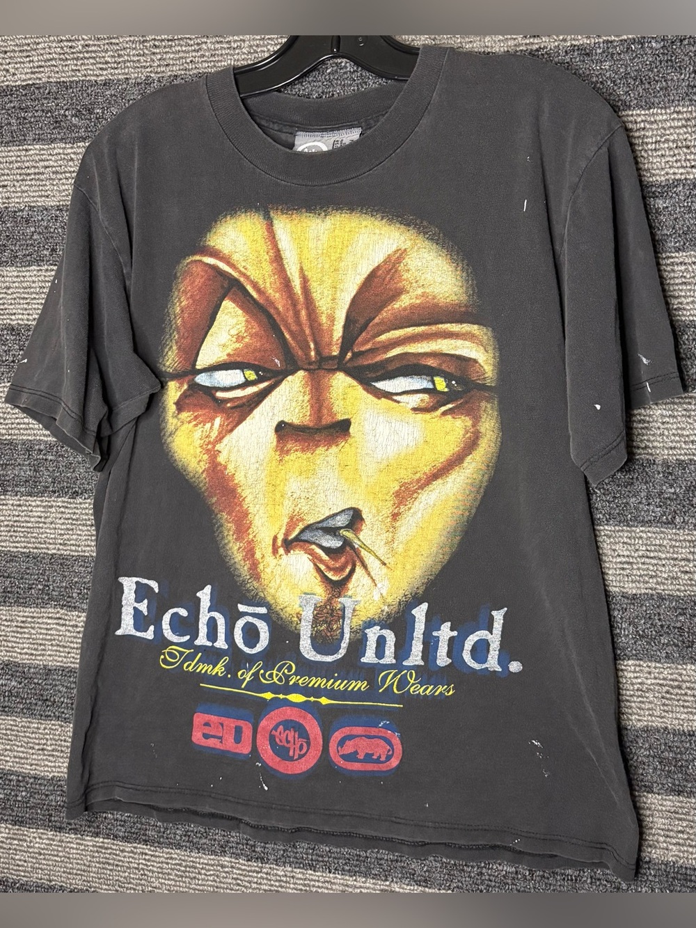 Vintage 90’s Echo Unlimited Pre Ecko Original Print Hip Hop Streetwear T-Shirt M
